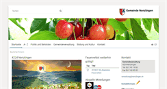 Desktop Screenshot of nenzlingen.ch